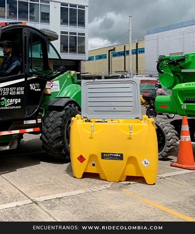Tanque para almacenamiento Ecotanke 600 Aceite Conexión a la red