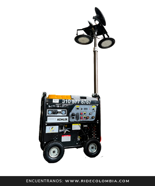 Equipo sice 4 en 1: Soldadura, Generación, Compresión e Iluminación
