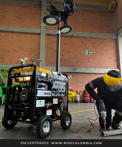 Equipo sice 4 en 1: Compresión, Soldadura, Generación e Iluminación
