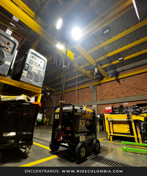 Torres de Iluminación Venta y Distribución en Colombia | Generador Electrico, Diesel. Solar