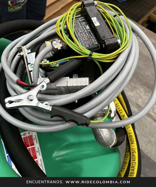 Tanque de almacenamiento Ecotanke 110 Gasolina Bomba Eléctrica