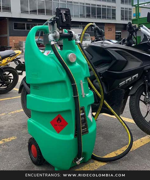 Tanque de almacenamiento Ecotanke 110 Gasolina Bomba Eléctrica