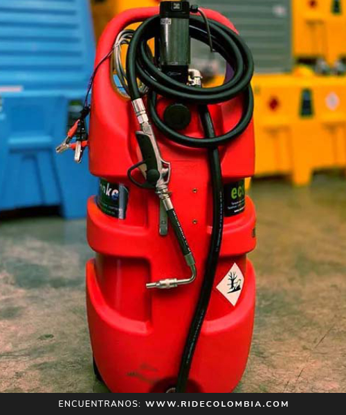 Tanque de almacenamiento Ecotanke 110 Aceite Bomba Eléctrica