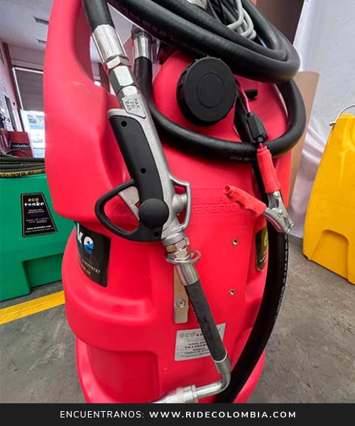 Tanque de almacenamiento Ecotanke 110 Aceite Bomba Eléctrica
